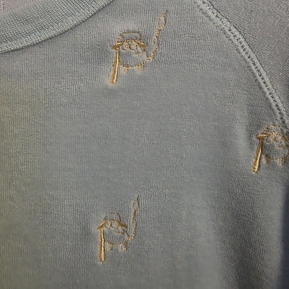 Light Blue Sweater with Embroidered Details - Picture 2 of 10
